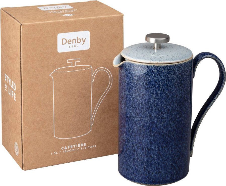 Denby Studio Blue Cobalt Brew cafetière 1150 ml