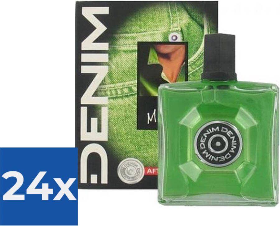 Denim Aftershave Men Musk 100 ml Voordeelverpakking 24 stuks