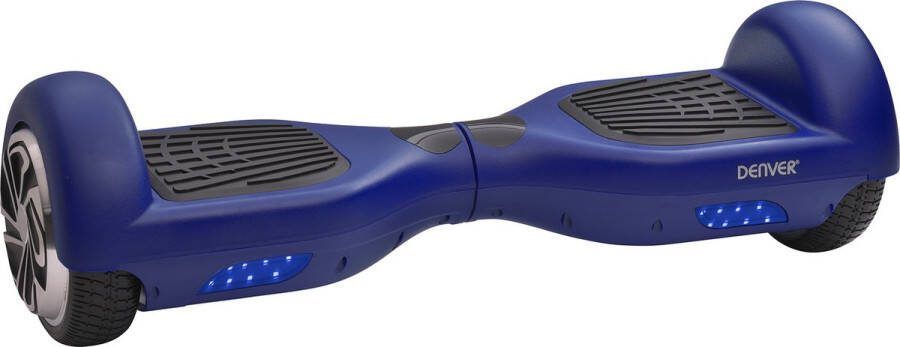 Denver Hoverboard 12km u 10km Bereik 500W UL2272 Goedgekeurd Zelf Balancerend Oxboard Belastbaar tot 90kg 6.5 wielen HBO6620 Blauw