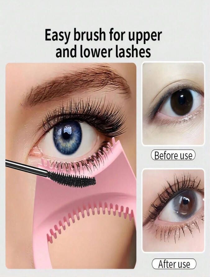 Denzel Shop Eyeliner Liniaal Set Make-up make-up liniaal mascara hulp applicator contouren lippen wenkbrauwen make up kwasten eye liner tool eyeliner make-up hulp multifunctionele make-up hulp