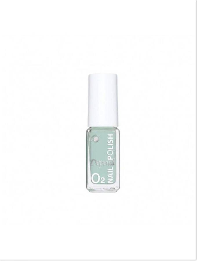 Depend Cosmetics Zuurstofdoorlatende Nagellak Nailpolish O2 764 Mint Groen