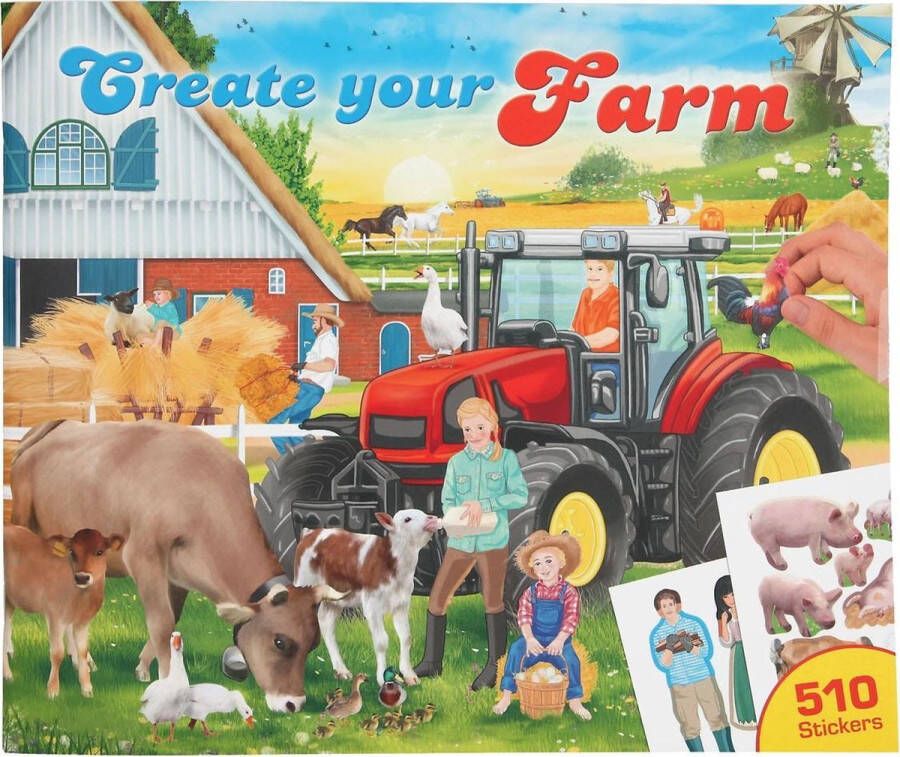 Depesche Create Your Farm Kleurboek