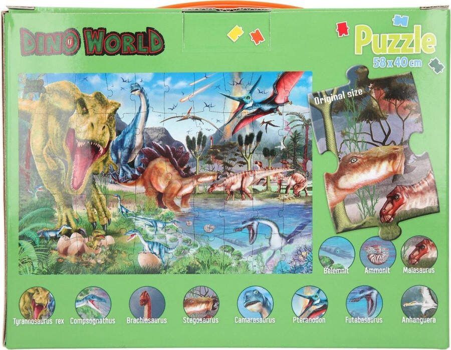 Depesche Dino World puzzel 50 stukjes