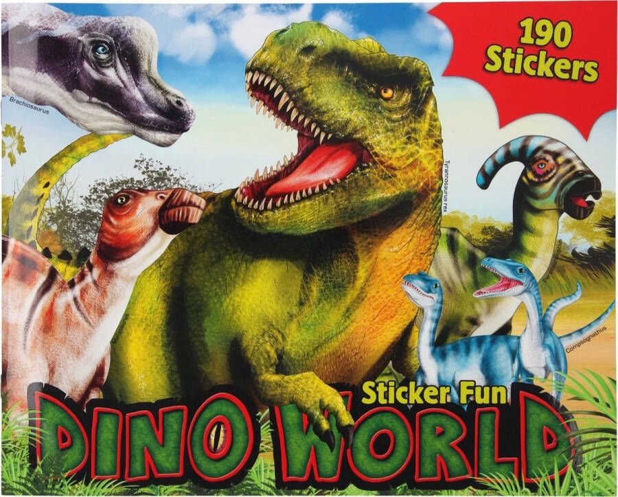 Depesche Dino World Sticker Fun stickerboek