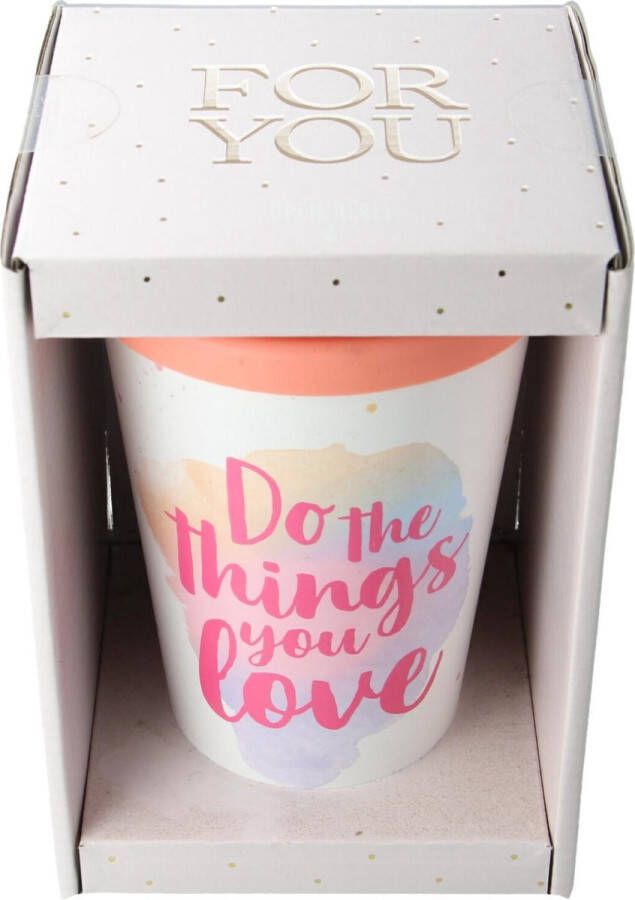 Depesche Drinkbeker To-Go Do The Things You Love