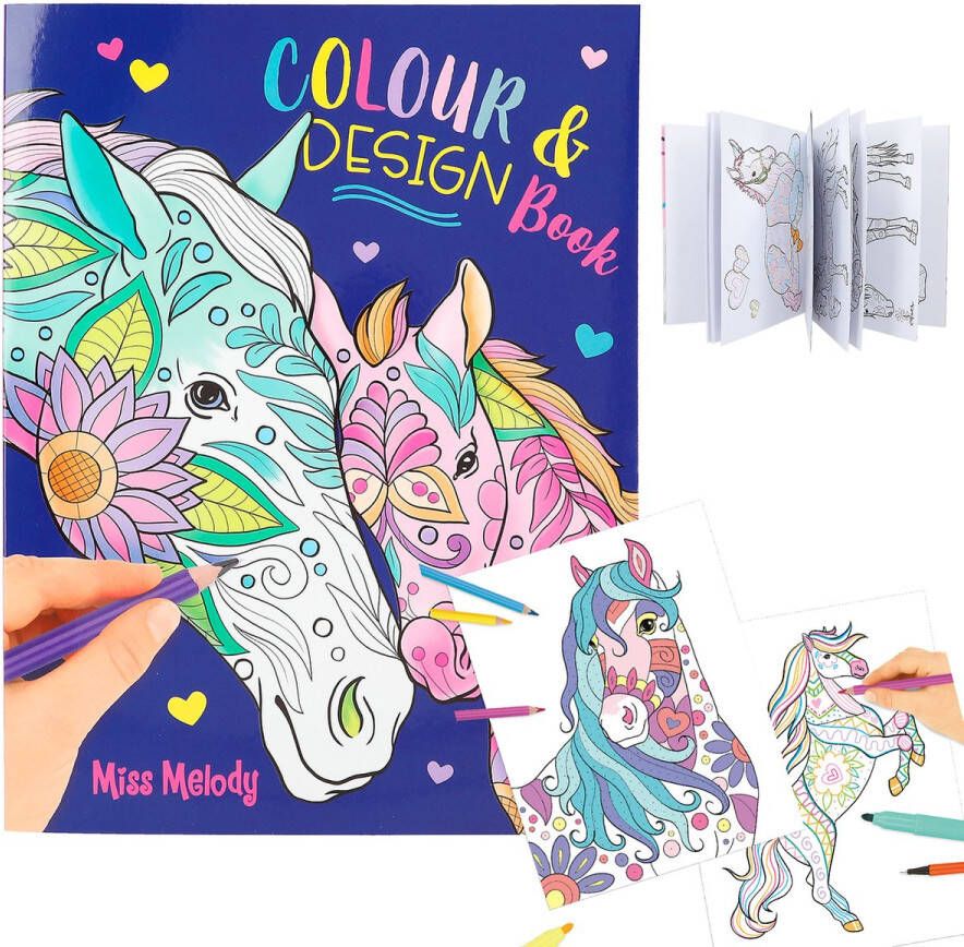 Depesche Miss Melody Colour & Design Book