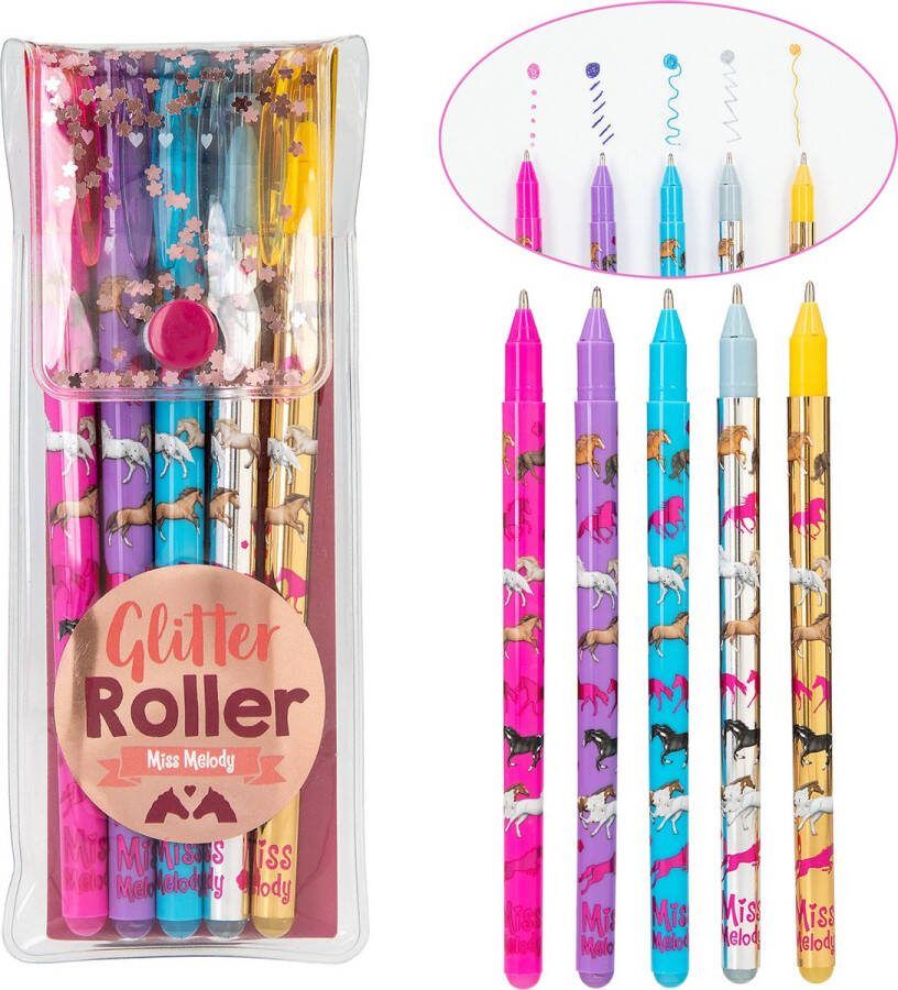 Depesche Miss Melody glitter gelpennen