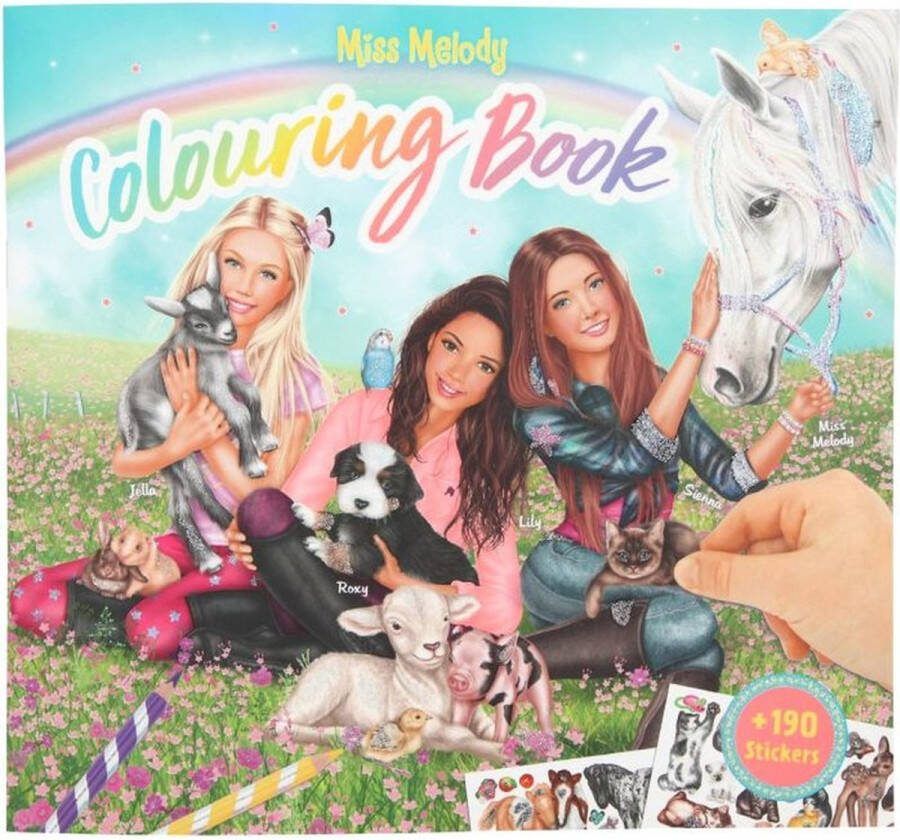 Depesche Miss Melody kleurboek met dieren