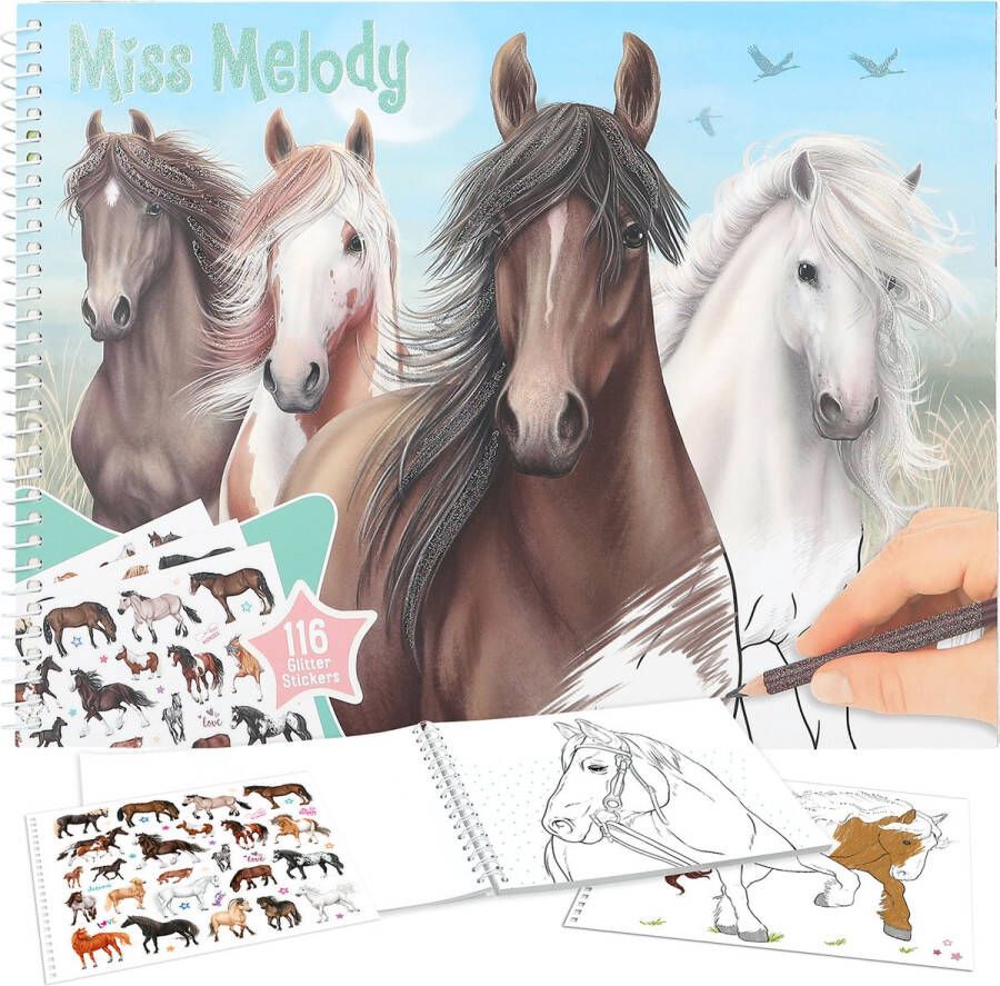 Depesche Miss Melody paardenkleurboek