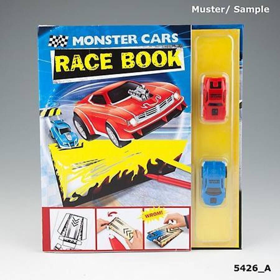 Depesche Monster Cars race boek