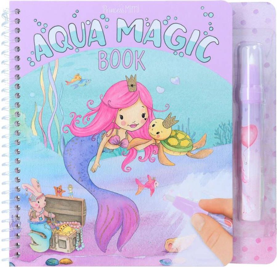 Depesche Princess Mimi aqua magic book- kleurboek