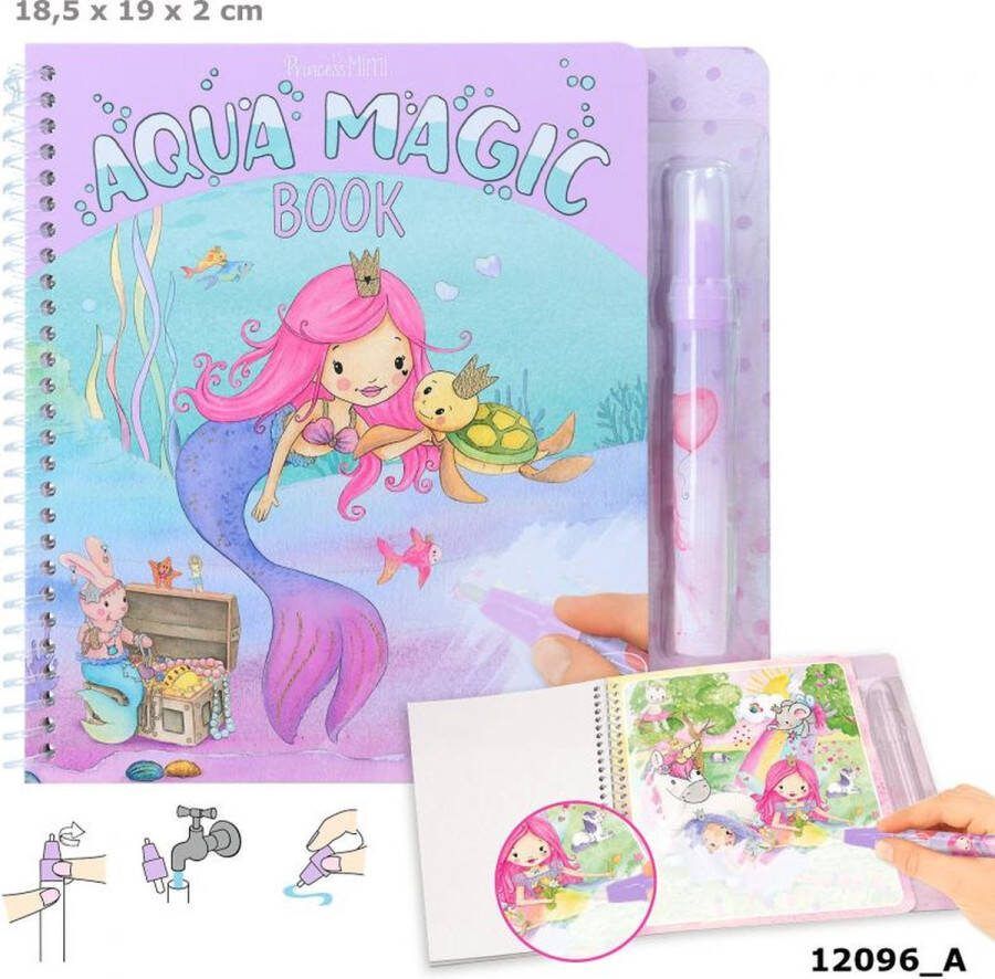 Depesche Princess Mimi aqua magic book- kleurboek