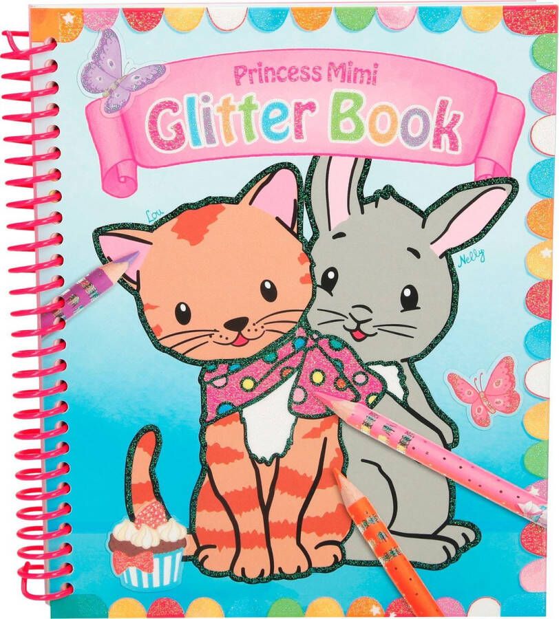 Depesche Princess Mimi Glitter Colouring Book (48982)