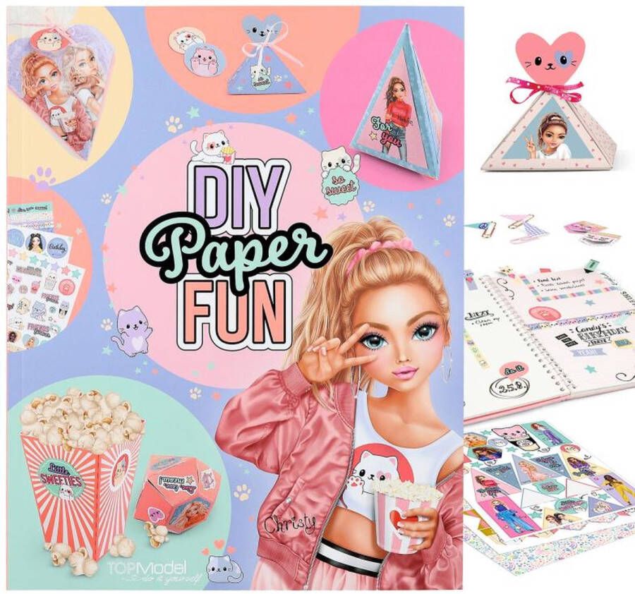 Depesche TOPModel DIY Paper Fun Book CUTIE STAR