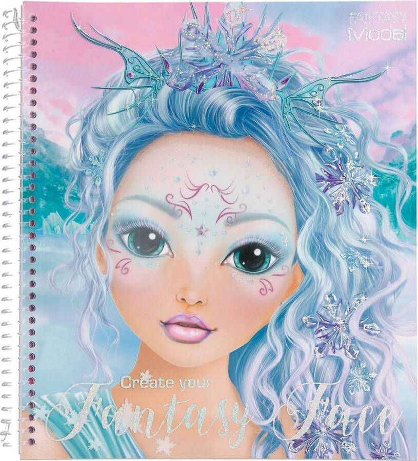 TOPModel Top Model Create Your Fantasy Face Colouring Book (0411240) Arts and Crafts