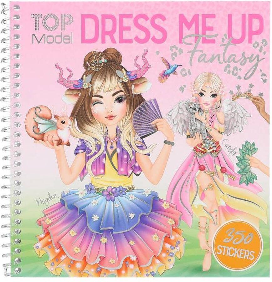 Depesche TOPModel Fantasy Model Dress Me Up stickerboek