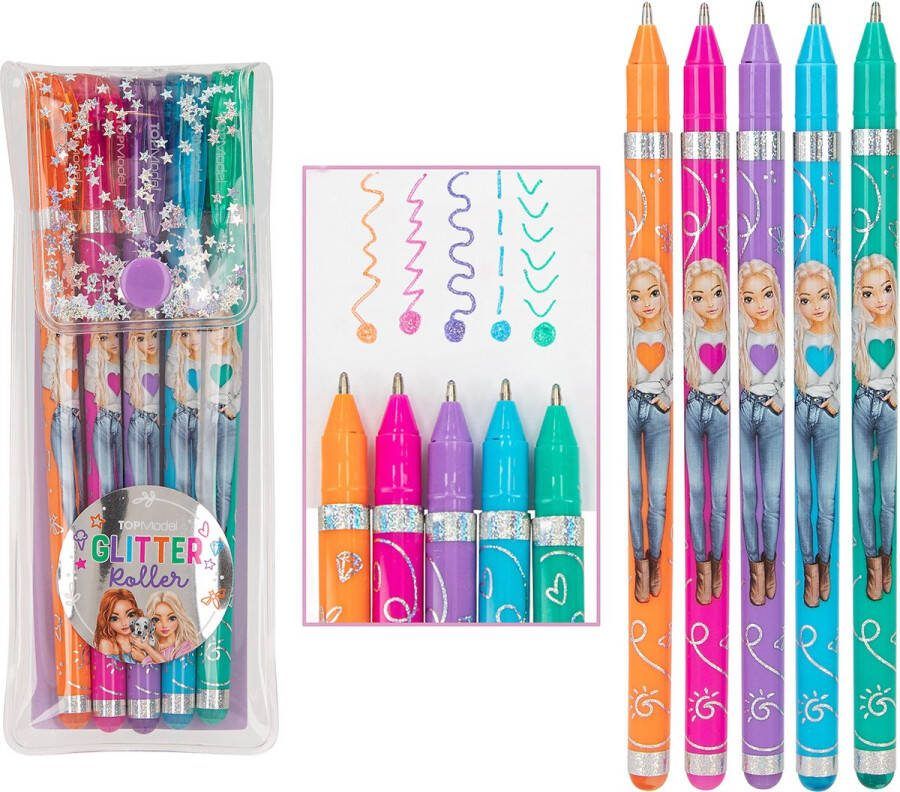Coppens TOPModel glitter gel roller