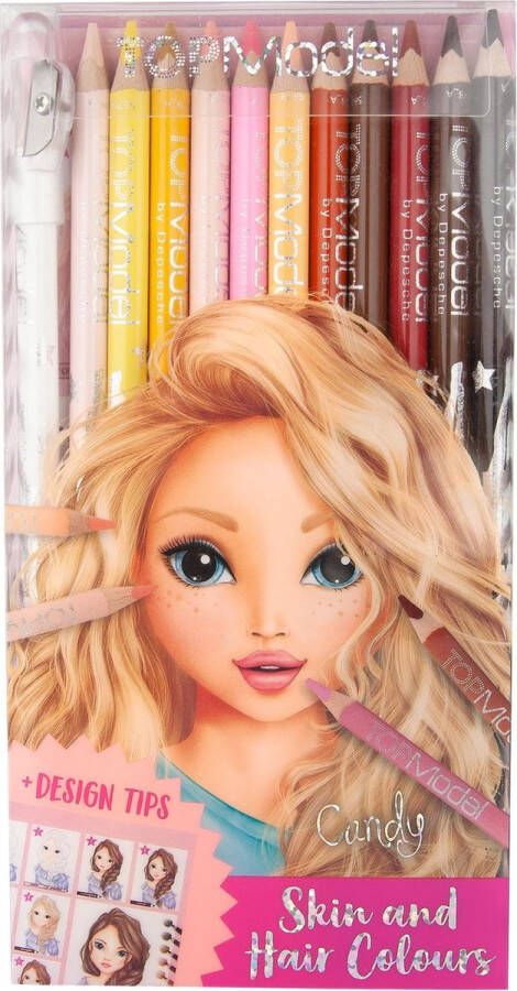 TOPModel Top Model Skin and Hair Colours Pencils (045678)