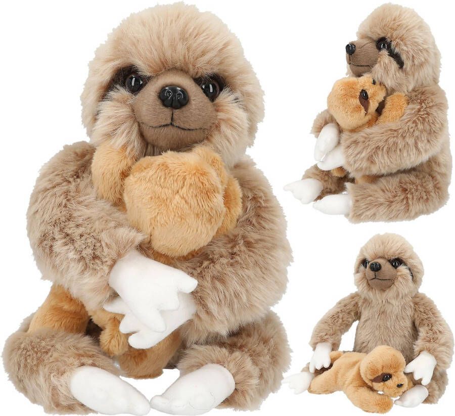 Depesche TOPModel knuffel luiaard moeder & kind