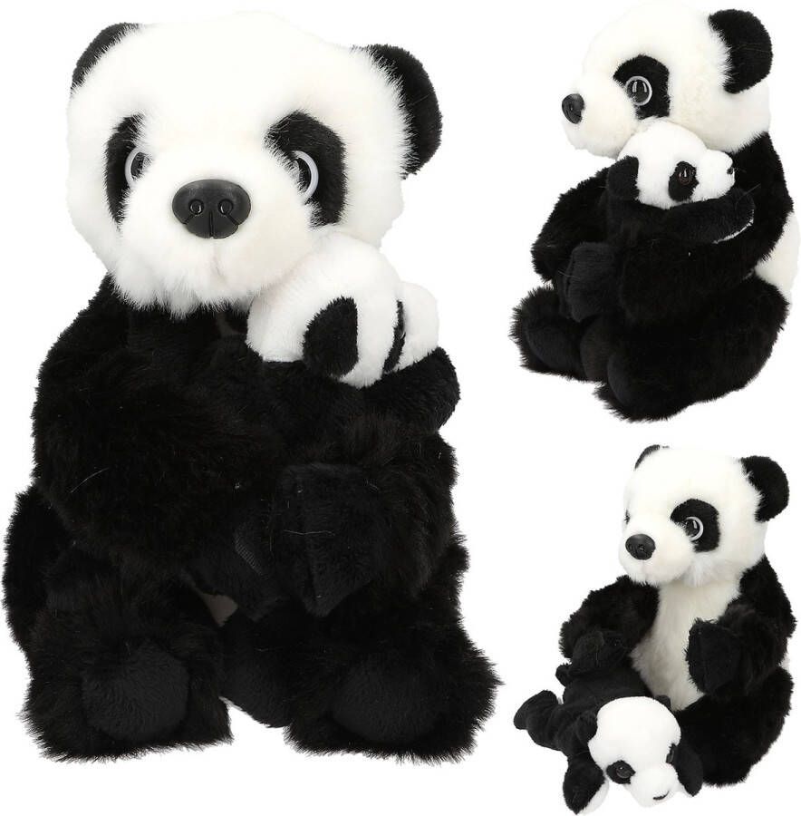 Depesche TOPModel knuffel panda moeder & kind WILD