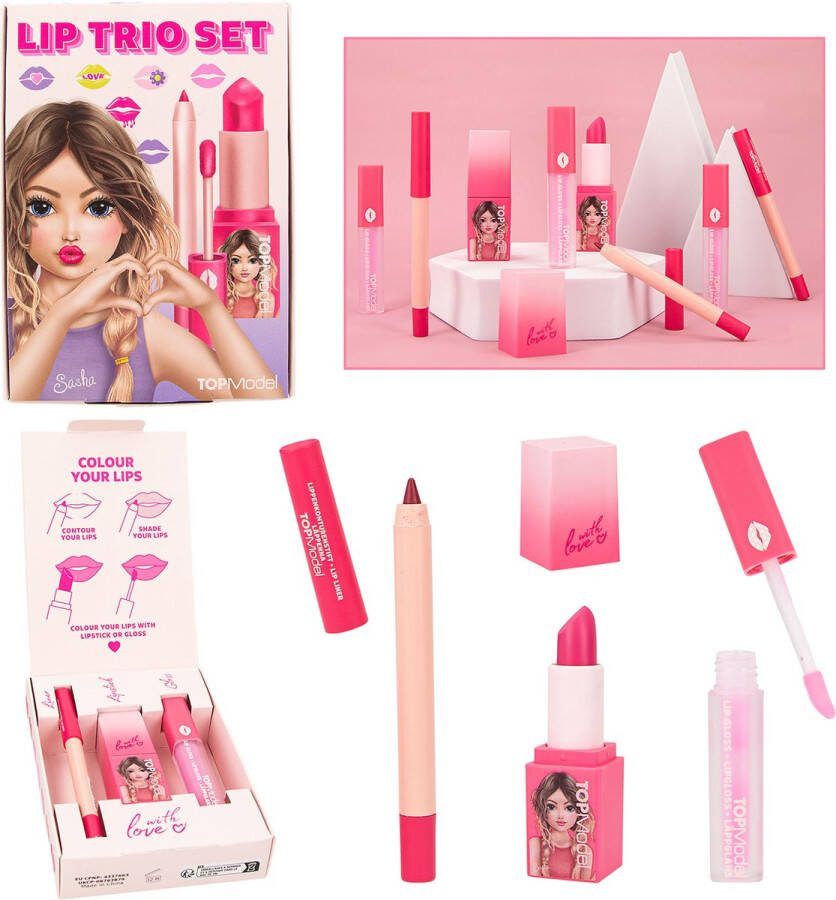 Depesche TOPModel lippen trio BEAUTY and ME