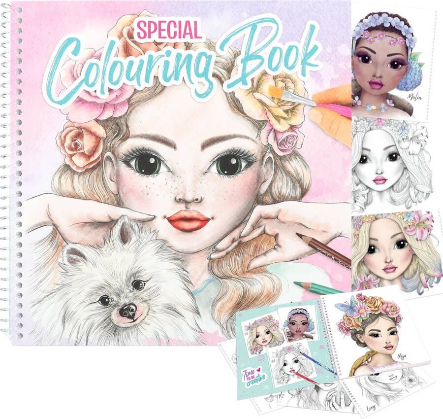Depesche TOPModel Special Colouring Book kleurboek