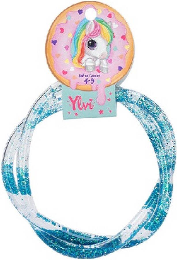 No brand Ylvi & the minimoomis Ylvi & the Minimoomis Armband met Glittervloeistof