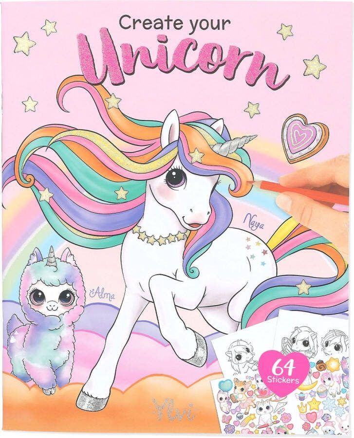 Depesche Ylvi Create your Unicorn kleurboek