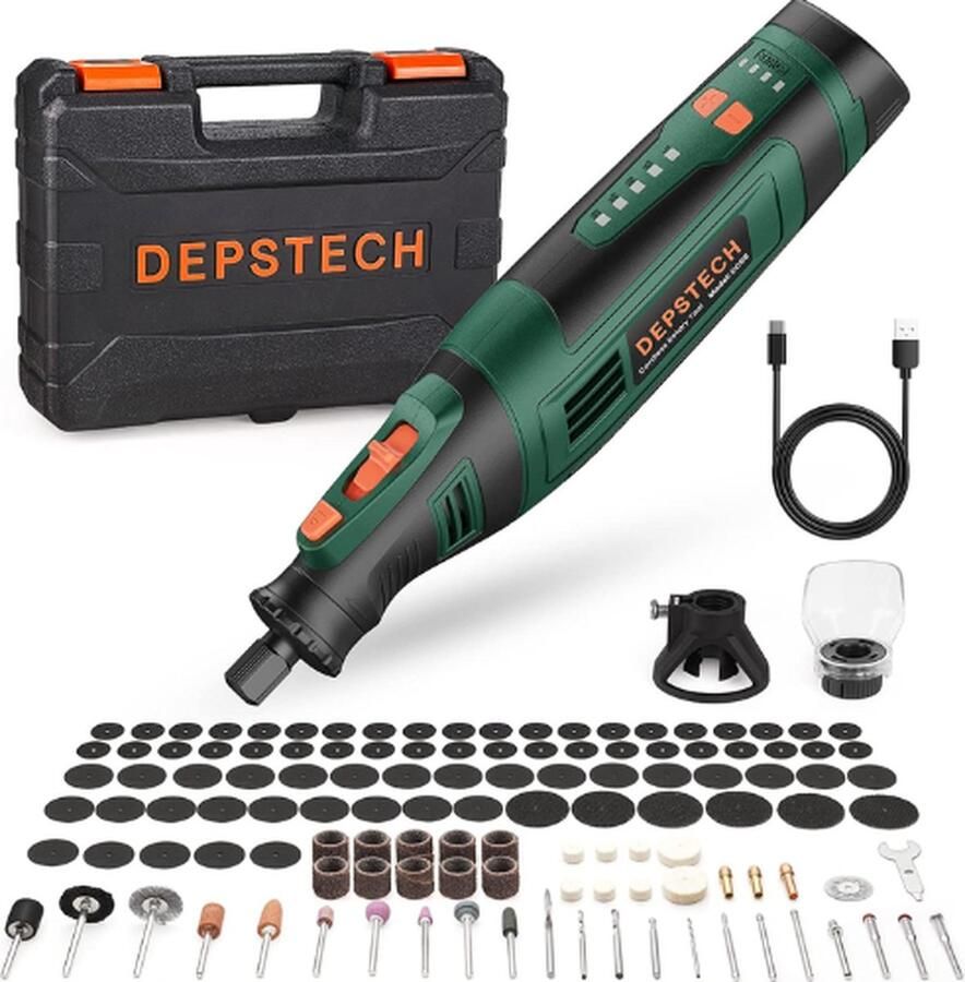 DEPSTECH Dremel Multitool Multitools Dremel Accesoires Dremel Frees Dremel Accesoires Polijsten