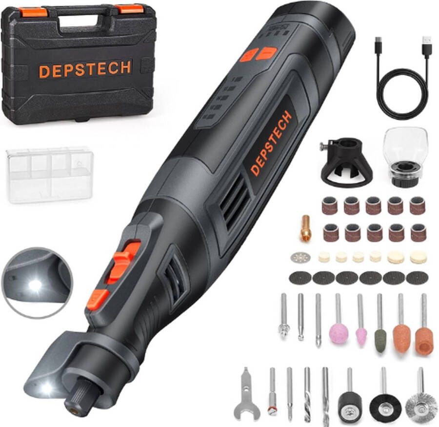 DEPSTECH Dremel Deluxe Dremel Multitool Multitools Dremel Accesoires Dremel Frees Dremel Accesoires Polijsten