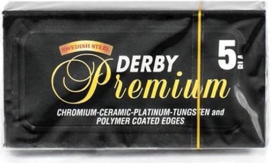 Derby double edge scheermesjes Premium 20 stuks