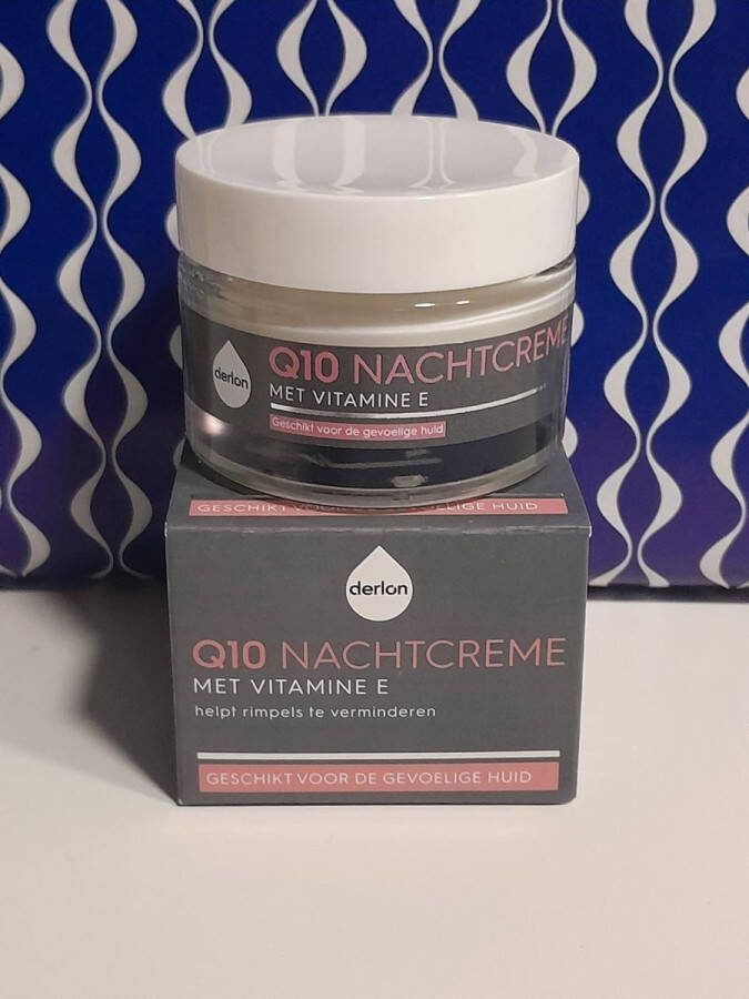 Derlon Q10 Nachtcrème met Shea Butter en vitamine E