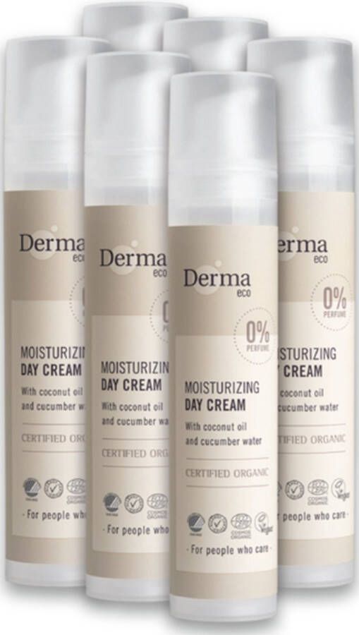 Derma Eco Voordeelverpakking Dagcrème 6 x 50 ML