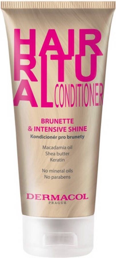 Dermacol Hair Ritual Brunette & Intensive Shine Conditioner ( Hnědé Vlasy ) Kondicionér 200ml