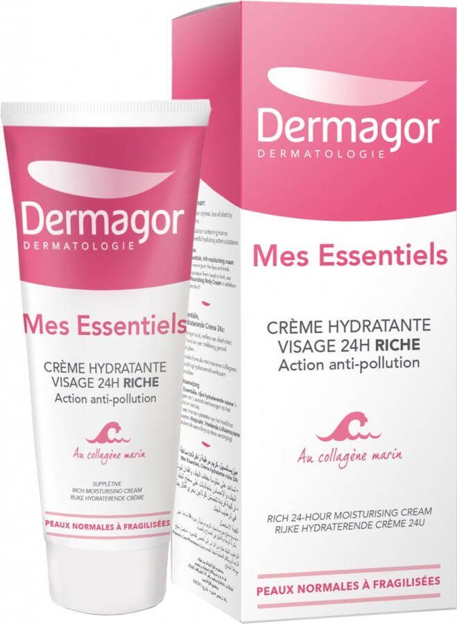 Dermagor Mes Essentiels Hydraterende Gezichtscrème 24H Rijk 40 ml