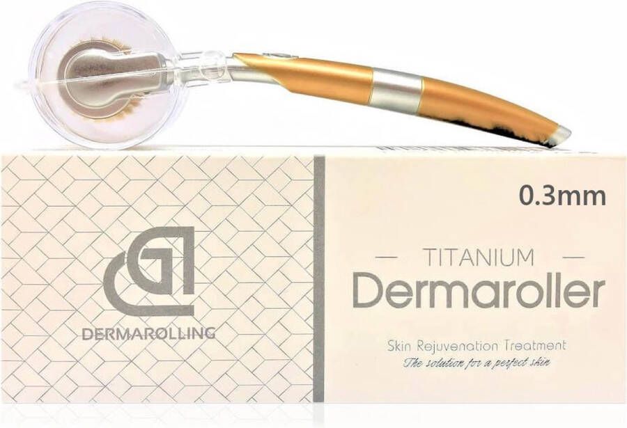 Dermarolling Titanium Dermaroller 0.3mm