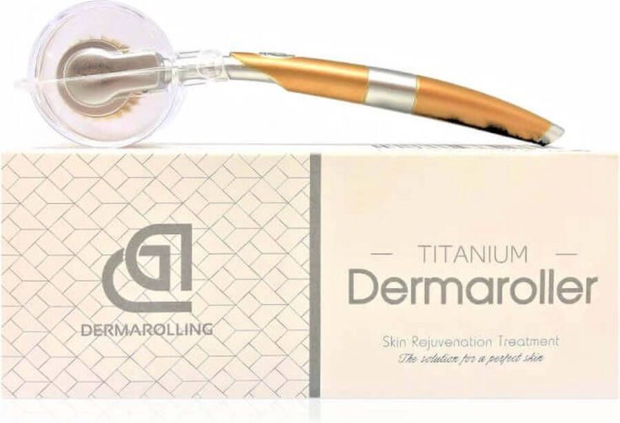 Dermarolling Titanium Dermaroller 192 naalden 0.3mm
