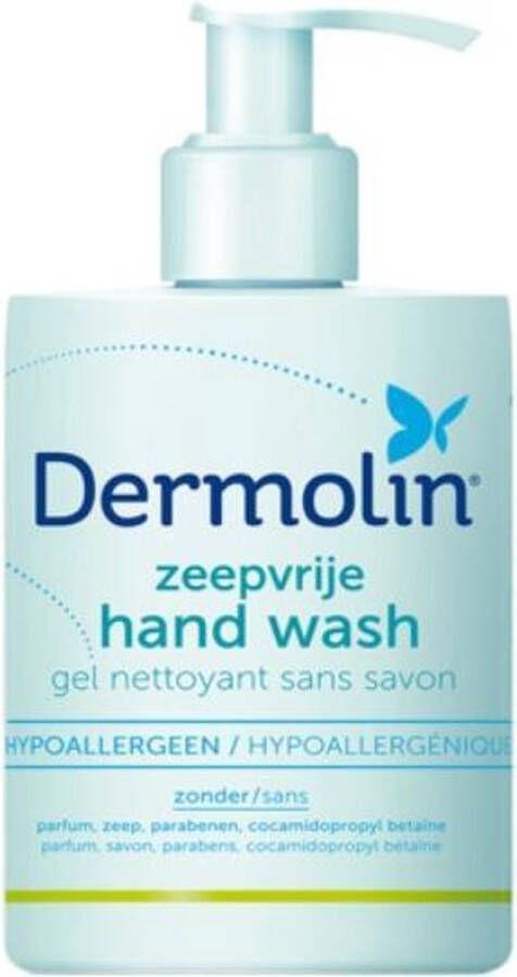 Dermolin Zeepvrije Handzeep Hand Wash Met Dispenser 200ml