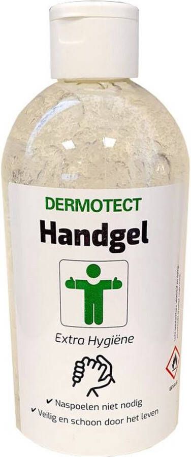 Dermotect Handgel 70% pompje 250 ml