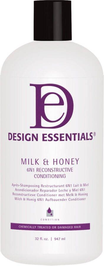 Design Essentials Milk & Honey 6N1 Reconstructive Conditioner