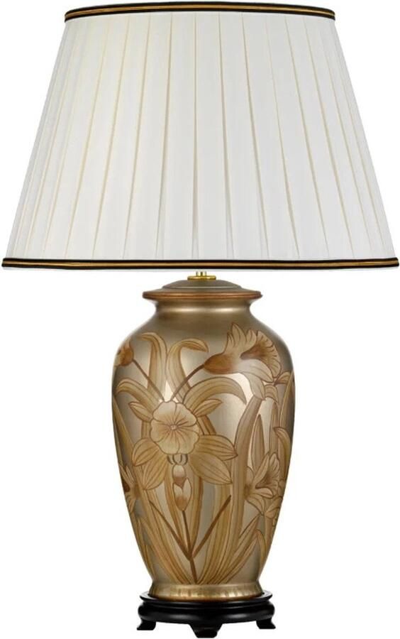 Designer's Lightbox LED Tafellamp Dian 1X E27 Max 60W Silver and Gold