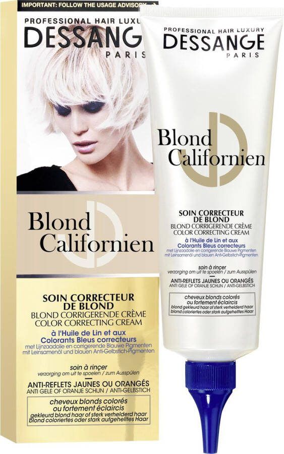 DESSANGE Blond Californien Koper-Correctiecrème 125ml Blond Gekleurd Haar haarserum