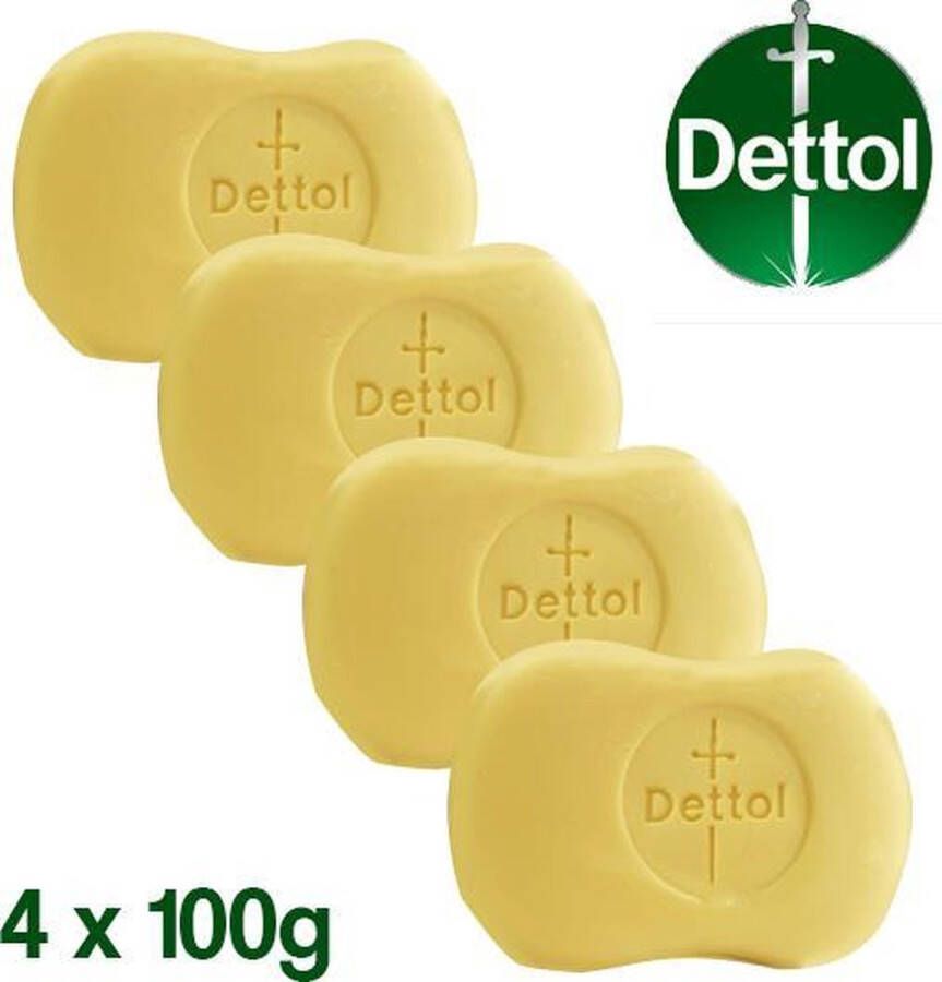 Dettol Anti Bacterieel Handzeep 4 x 100 gr