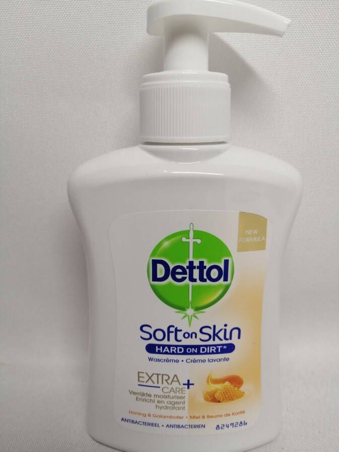 Dettol Handzeep Antibacterieel Honing& Galamboter Extra Care 250 ml Voordeelverpakking 6 x 250 ml