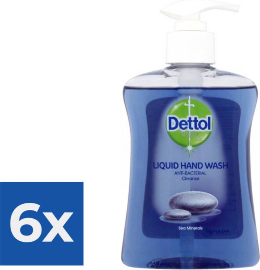 Dettol Handzeep Cleanse Voordeelverpakking 6 stuks