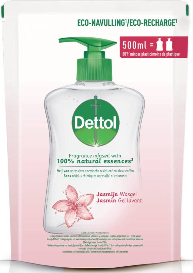 Dettol Handzeep Navulling Jasmijn 500ml