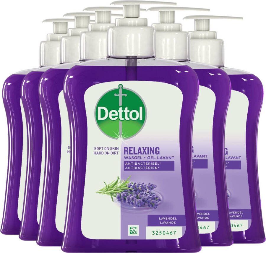 Dettol Handzeep Verzachtend Lavendel 6 x 250 ml Grootverpakking