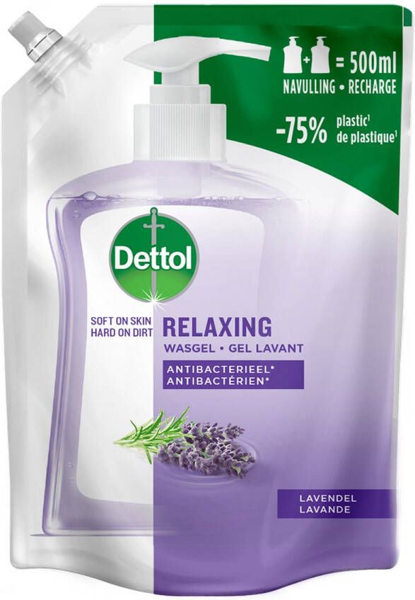 Dettol Refill Handzeep Relaxing Lavender 500ML