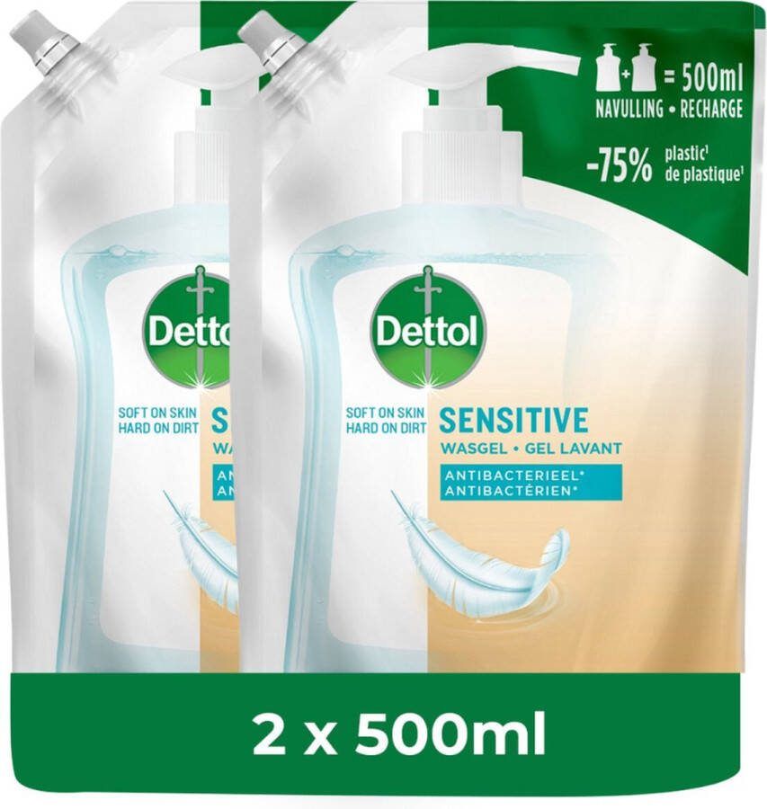 Dettol Refill Sensitive 500ML x 2