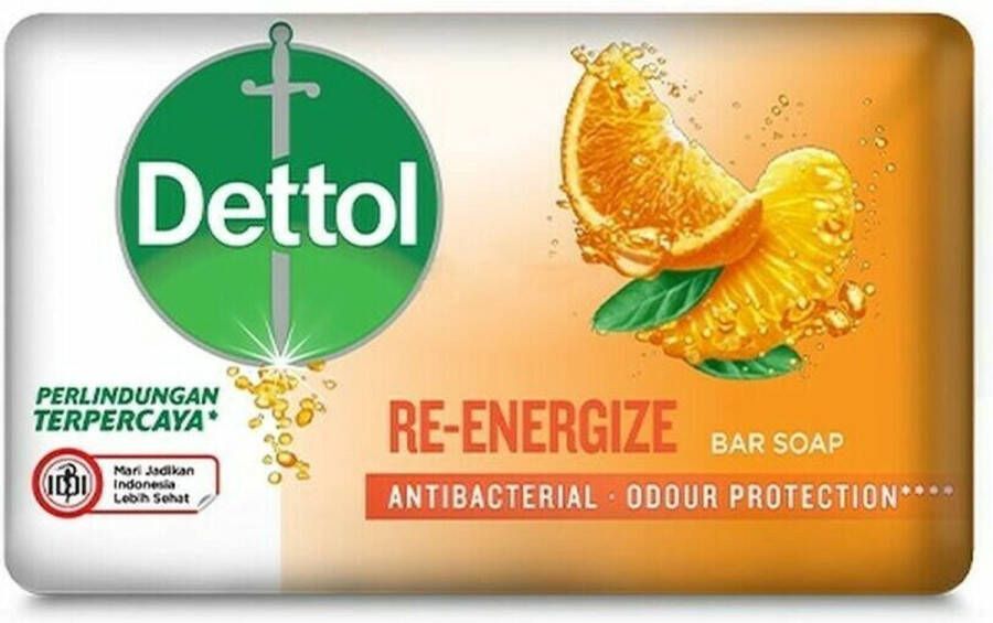 Dettol Handzeep Pro Fresh Re-Energize Orange Zeepblok 100gram